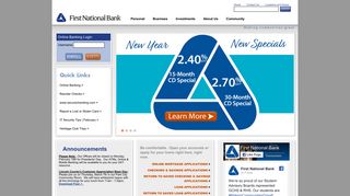 First National Bank: Making Communities Great