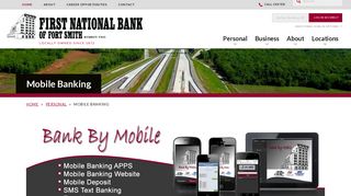 Mobile Banking : First National Bank of Fort Smith