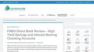 FNBO Direct Bank Review - Online Savings, Checking, CDs, & More