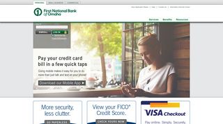 Personal Credit Cards, First National Bank of Omaha - FNB Omaha