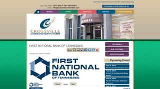 FIRST NATIONAL BANK OF TENNESSEE | FINANCIAL ...