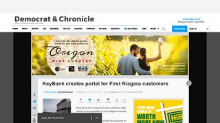 KeyBank creates portal for First Niagara customers