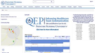 Frontier Nursing University: Home - FNU