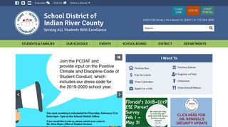 School District of Indian River County: Home
