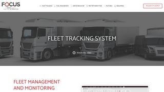 Fleet Tracking - Focus | Smart Fleet and Fuel Optimization