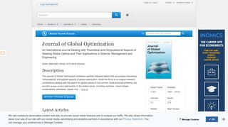 Journal of Global Optimization - Springer