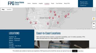 20 Coast-To-Coast Locations | Focus Pointe Global
