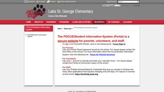 Student Information System - Pinellas County Schools