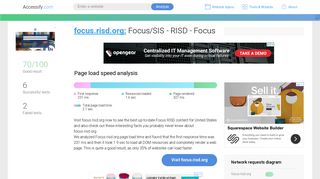 Access focus.risd.org. Focus/SIS - RISD - Focus