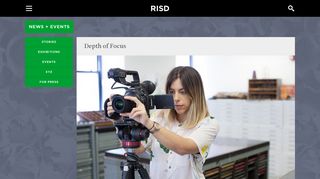 Depth of Focus | News | RISD