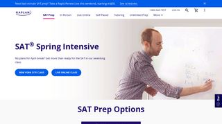 SAT Prep - Courses & Test Prep | Kaplan Test Prep
