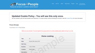 Focus Groups | Focus4People