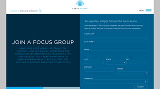 Join a Focus Group - Luntz Global
