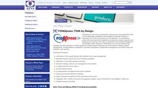 FOIAXpress - AINS - Case Management Solutions