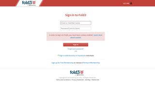 Sign in to Fold3