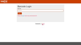 Barcode Login - Fold3 Library Edition - ProQuest