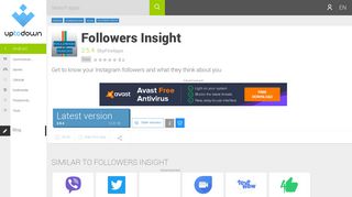 Followers Insight 2.5.4 for Android - Download