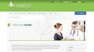Follow My Health - CapitalCare Medical Group