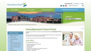 FollowMyHealth® Patient Portal - MaineGeneral Medical Center