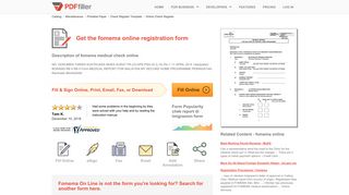 Fomema Online Registration - Fill Online, Printable, Fillable, Blank ...