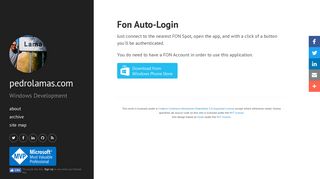 Fon Auto-Login – pedrolamas.com