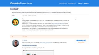 autofill fail for phonenumber for fonic.de [resolved by updating ...