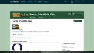 Image - Fonic mobile.png | Prepaid Data SIM Card Wiki | FANDOM ...