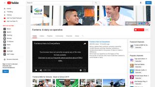Fonterra: A dairy co-operative - YouTube
