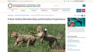 A New Online Membership and Donation Experience | Smithsonian's ...
