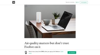 Air quality matters but don't trust Foobot on it – DHH – Medium