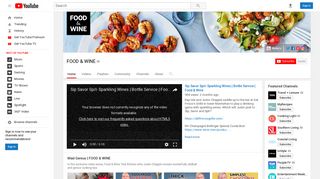 FOOD & WINE - YouTube