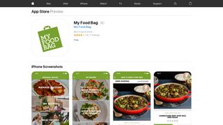My Food Bag on the App Store - iTunes - Apple