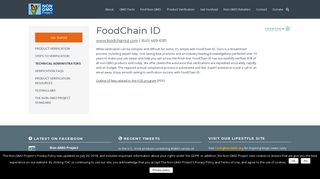 FoodChain ID – The Non-GMO Project