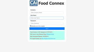 FoodConnex Cloud