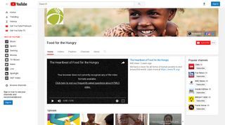 Food for the Hungry - YouTube