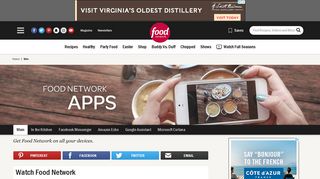 Food Network Apps | Food Network