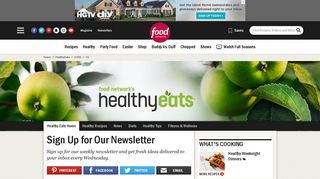 Sign Up for Our Newsletter | Food Network Healthy Eats: Recipes ...