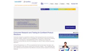 Food Perspectives, Inc.: Consumer Research and Testing
