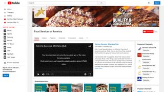 Food Services of America - YouTube