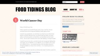 Food Tidings Blog | To visit our site, go to www.foodtidings.com