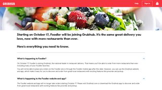 FAQ - Foodler Migration - Grubhub