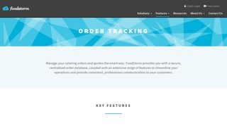 Catering Software Order Tracking | FoodStorm