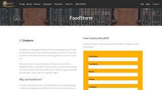 FoodStorm - eWAY Australia - eWAY Payment Gateway