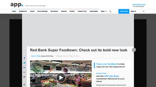 Red Bank Super Foodtown: Check out its bold new look
