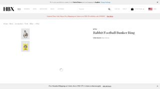 #FR2 - Rabbit Football Bunker Ring | HBX