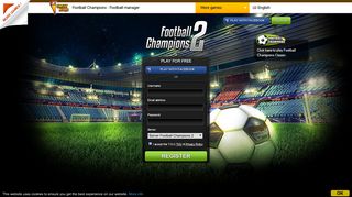 Football Champions : Football manager online game