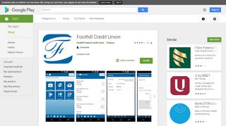 Foothill Credit Union - Apps on Google Play