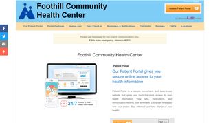 Foothill Community Health Center at San Jose