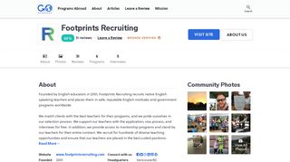 Footprints Recruiting | Reviews and Programs | Go Overseas