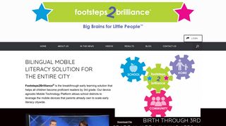 Footsteps2Brilliance – Big Brains for Little People